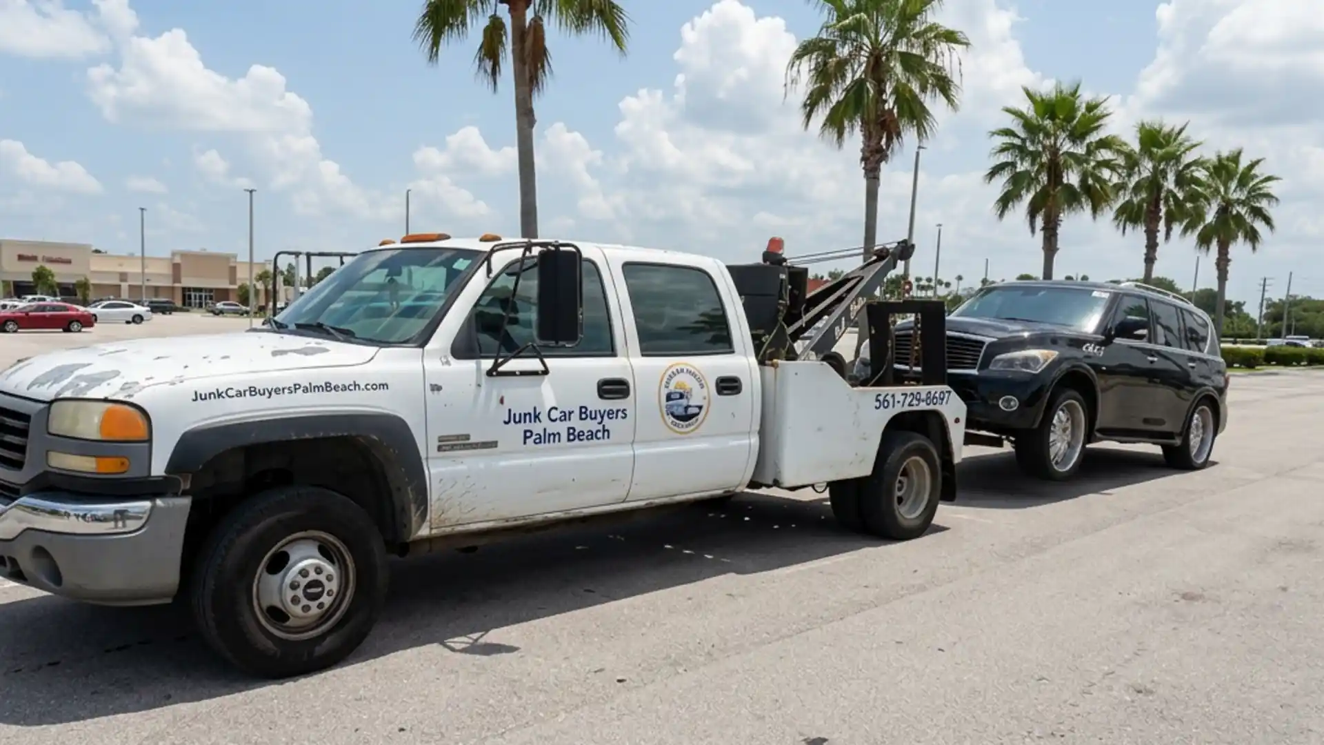 Photo-based illustration of a vehicle scene for Towing.